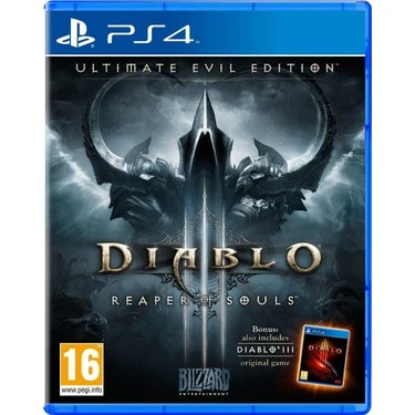 PS4 diablo 3 reaper of souls ultimate evil edition (TEŞHİR)