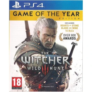 PS4 The Witcher 3 Game Of The Year Edition (TEŞHİR)
