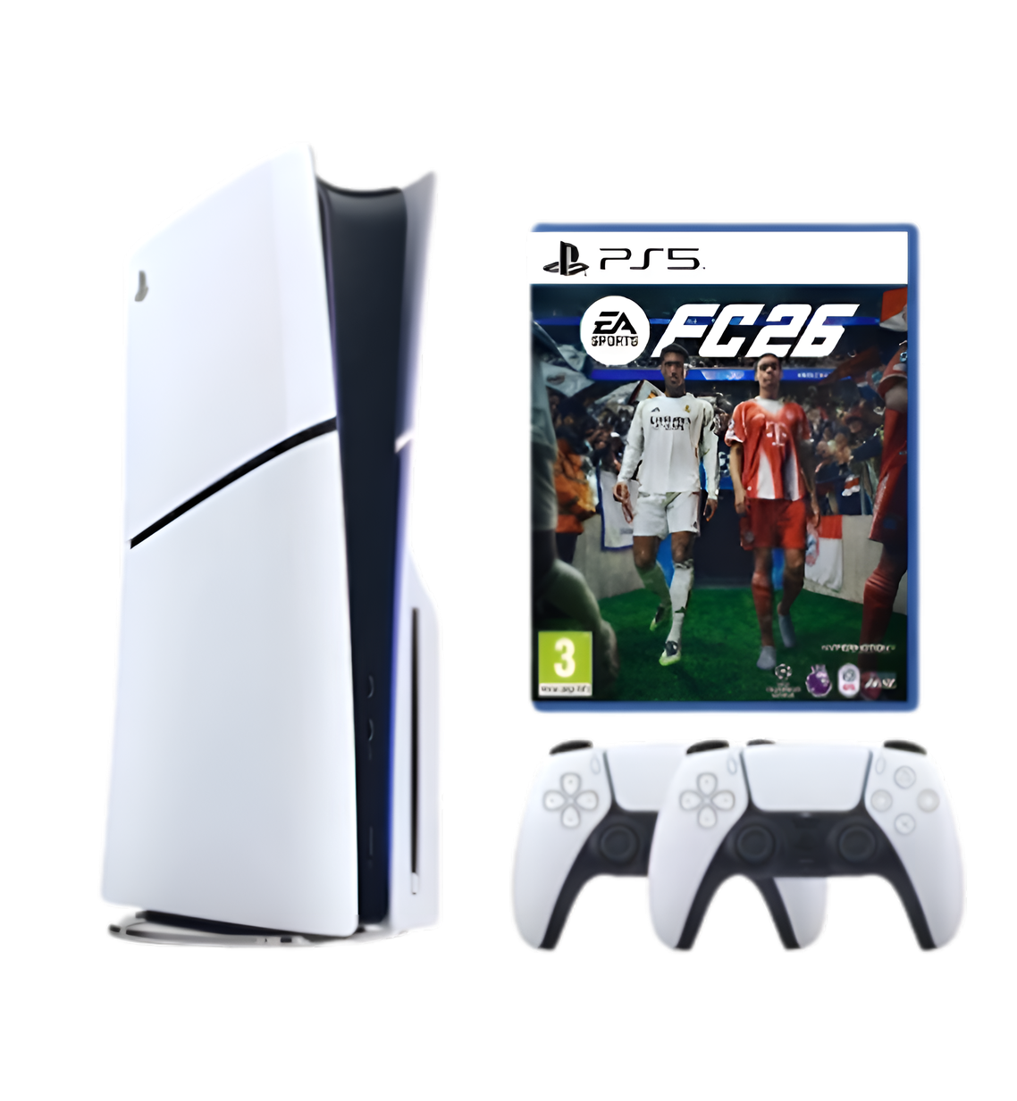 Sony Playstation 5 Slim Cdli + 2.kol Dualsense + Ps5 Fc 26